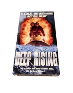 Deep Rising (VHS, 1998) Rated R No Mold - Picture 1 of 4