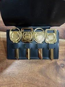 Set of 4 uncut Gold Cadillac Keys C and D black sleeve - Bild 1 von 7