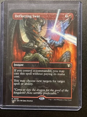 Deflecting Swat (Borderless) Commander Masters Regular - Image 1 of 2