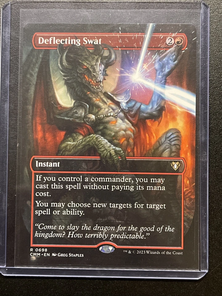 Deflecting Swat (Borderless) Commander Masters Regular - Image 1 of 2