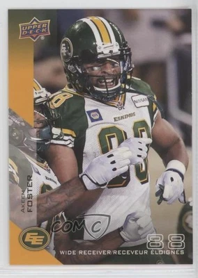 2014 Upper Deck CFL Akeem Foster #32 - Image 1 of 2