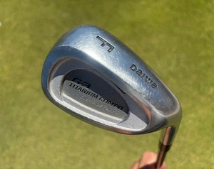RH DAIWA G-3 TITANIUM COMPO OVER-SIZE CAVITY F WEDGE STIFF GRAPHITE - Picture 1 of 9