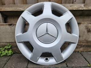 1x Mercedes A-Class 15" Wheel Trim Hubcap Genuine - Picture 1 of 5