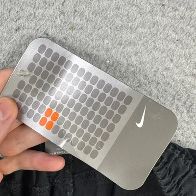 VINTAGE Nike Shorts Pull On Mens XL Black Drawstring Elastic Waist Pockets NEW - Image 1 of 4