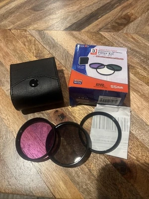 Zeikos Digital Multi Coated 3 Pc Filter Kit 55mm #001 - Image 1 of 4
