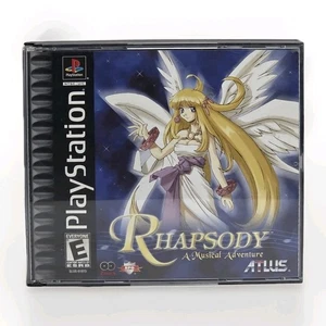 Rhapsody: A Musical Adventure (Sony PlayStation 1, 2000) PS1 CIB W/ Manual - Picture 1 of 14