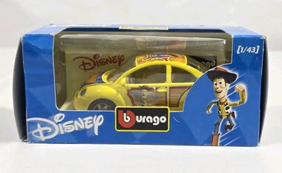 Burago Disney Toy Story Woody VW Escarabajo Diecast 1:43 Foto 1 de 4