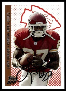 Tarjeta autografiada firmada por Larry Johnson 2006 Topps DPP #26 Chiefs - Imagen 1 de 2