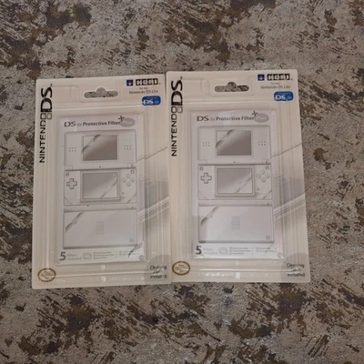 Nintendo DS Lite Protective Filter Plus 2-Pack Lot Official UHDL-110 HORI - Image 1 of 4
