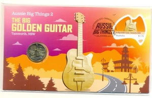 2025 Aussie Big Things $1 PNC " The Golden Guitar " Postmark 24 Sept 2025 - Bild 1 von 4