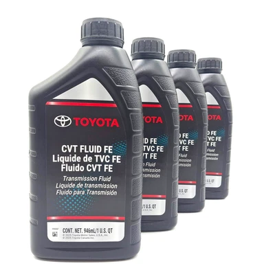 GENUINE OEM TOYOTA CVT FE TRANSMISSION FLUID OIL 00279-CVTFE-01 (4 QUARTS) - Imagem 1 de 2