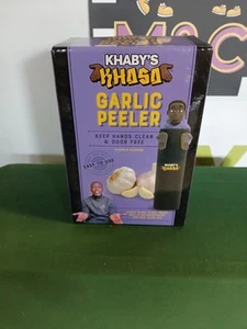 NIB Khaby's Khasa Garlic Peeler Dishwasher Safe Silicone - Picture 1 of 2