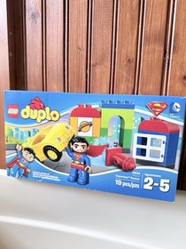 NEW sealed Lego Duplo 10543 DC Comics Superman Rescue Retired Superhero 2014