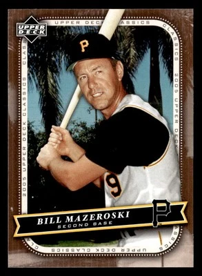 2005 Upper Deck Classics #5 Bill Mazeroski - Image 1 of 2