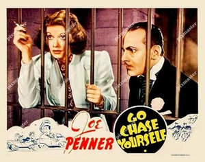 LUCILLE BALL in GO CHASE YOURSELF 1938 11 X 14 POSTER LOBBY SCENE CARD - Picture 1 of 1