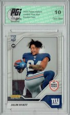 Jalin Hyatt 2023 Panini Instant 1st Look #23 1 of 527 Rookie Card PGI 10