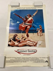 1985 JOHN CANDY SUMMER RENTAL ORIGINAL ROLLED UNUSED 27x41 ONE SHEET NSS POSTER - Bild 1 von 9