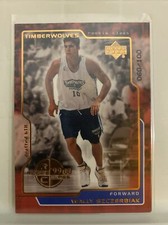 1999-00 Upper Deck UD Exclusives #161 Wally Szczerbiak RC #60/100