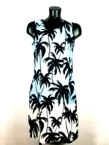 Vestido Vince Camuto Talla 4 Palmera Funda Sin Mangas Forrado Sobre la Rodilla - Imagen 1 de 7