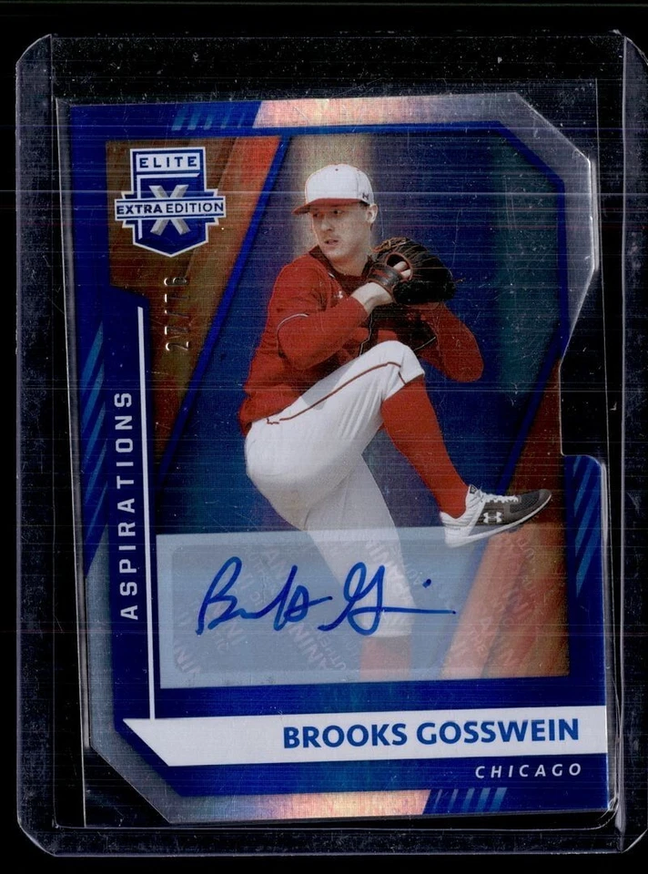 2021 ELITE EXTRA EDITION BLUE ASPIRATIONS /76 AUTO BROOKS GOSSWEIN - Image 1 of 1