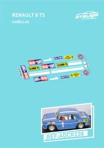 CALCAS RENAULT 8 TS CAÑELLAS - Imagen 1 de 1