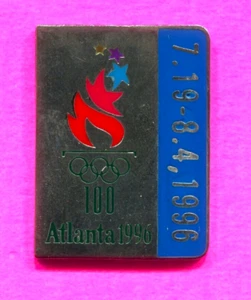 1996 OLYMPIC OPENING &  CLOSING CEREMONIES PIN JULY 19-AUG 4 PIN #55413 - Picture 1 of 1