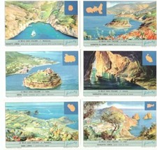 1964 Series 6 Sang 1799 ITA LIEBIG LE BELLE ISLES ITALIANA Figure