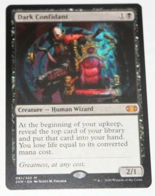 Magic The Gathering - Dark Confidant Double Masters Set - MTG Mythic Card Sharp! - Image 1 of 4