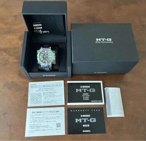 CASIO G-Shock MTG-B1000RB-2AJR MTG 20th Anniversary Limited Watch W/Box & Papers - Picture 1 of 7