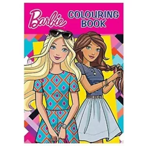 Barbie Colouring Book Children's A4 Art Colour Activity 32 Page Party Bag Gift - Foto 1 di 5