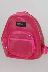 RARE JanSport Classic Half Pint FX (Translucent Pink) - Picture 1 of 2
