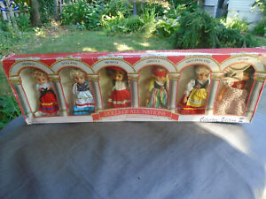 DOLLS OF ALL NATIONS COLLECTORS EDITION 2 SET OF 6 - In original box