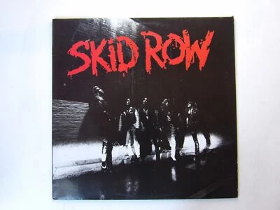 Skid Row:  Skid Row  1989  EX+  German Alsdorf  First Pressing LP - Image 1 of 4