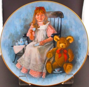 The World of Children by John McClelland, You're Invited Decorative Plate COA - Picture 1 of 4