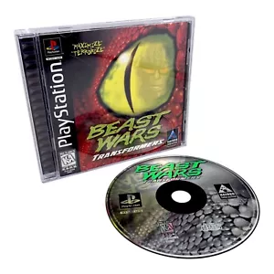 Beast Wars Transformers (Sony PlayStation, 1997) PS1 Tested Complete! Very Nice! - Picture 1 of 19