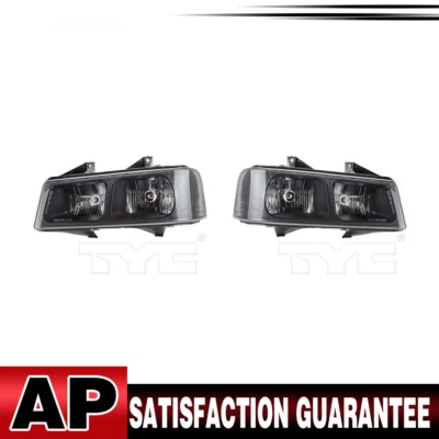 Conjunto de faros TYC izquierda, derecha 2 piezas para Chevrolet Express 2500 03-16_AG Foto 1 de 4
