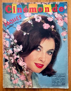 1960 CINEMONDE MAGAZINE MARILYN MONROE YVES MONTAND GENE KELLY - Picture 1 of 6