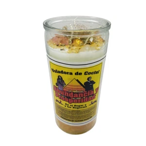 Jumbo Veladora Preparada de Abundancia y Prosperidad/Vela Jumbo Fija de Abu - Imagen 1 de 3