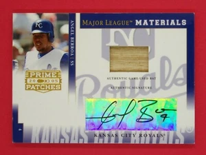 2005 Prime Patches Angel Berroa 025/250 Major League Materials Autograph Bat #33 - Picture 1 of 2