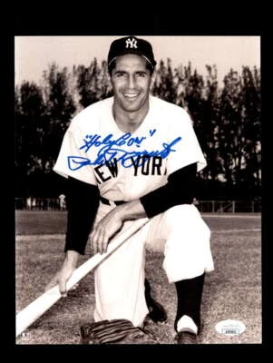 Phil Rizzuto JSA Certed Signed  8x10 Photo 4 Autograph Yankees - Image 1 of 3