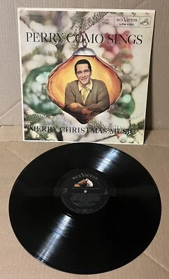 Perry Como Sings Merry Christmas Music 1956 LP Vinyl Record RCA Victor LPM 1243 Foto 1 de 4