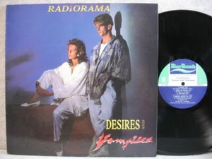 Radiorama Desires & Vampires 1988 LP Picture & Lyric W/Insert EX+ ~ NM Promo - Picture 1 of 4