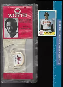 WORTH ROD CAREW MANO IZQUIERDA GUANTE DE BATEO JUVENIL PLUS 1981 FLEER CAREW - Imagen 1 de 2