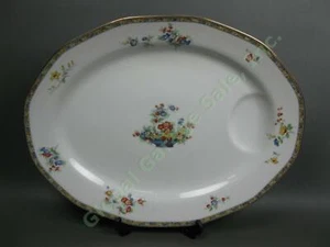 Theodore Haviland Montreux Mongolei 15" große ovale Servierplatte Tablett Limoges - Bild 1 von 7