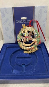 The White House Historical Association 2003 Christmas Ornament Complete In Box - Picture 1 of 6