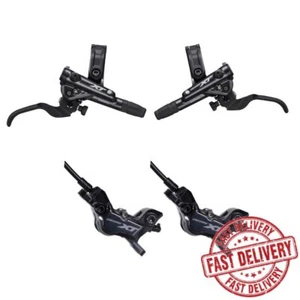 Freno hidráulico de disco Shimano XT BL-M8100+BR-M8120 4 pistones - delantero/trasero o juego - Imagen 1 de 7