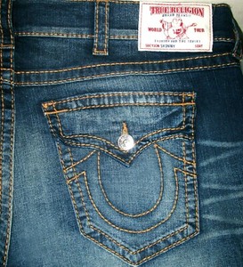 True Religion Biker Slim Jeans for Men 