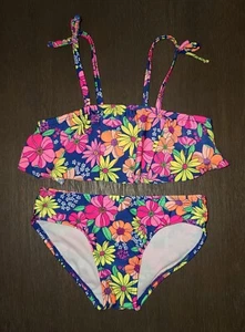 NWOT GIRLS CAT & JACK BIKINI SWIMSUIT SIZE S 6-7 - Picture 1 of 2