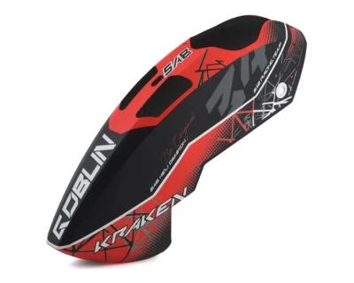 SAB Goblin Kraken 580 Nitro Canopy (Red/Black) [SABH1381-S] - Image 1 of 2