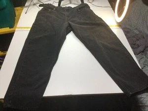 Levis 560 Jeans Vintage Herren 38x30 Loose Fit Taper Leg Schwarz Y2K 2002 USA - Bild 1 von 14